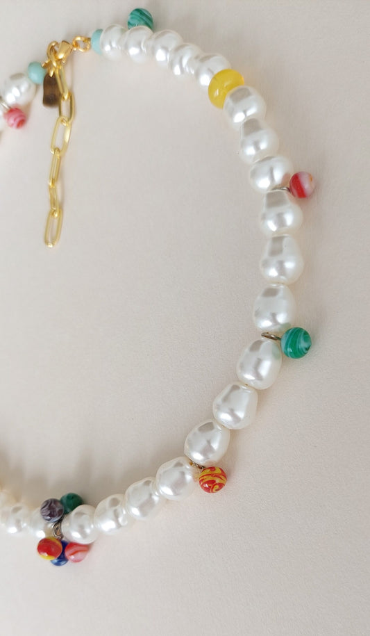 Collar Choker Perla