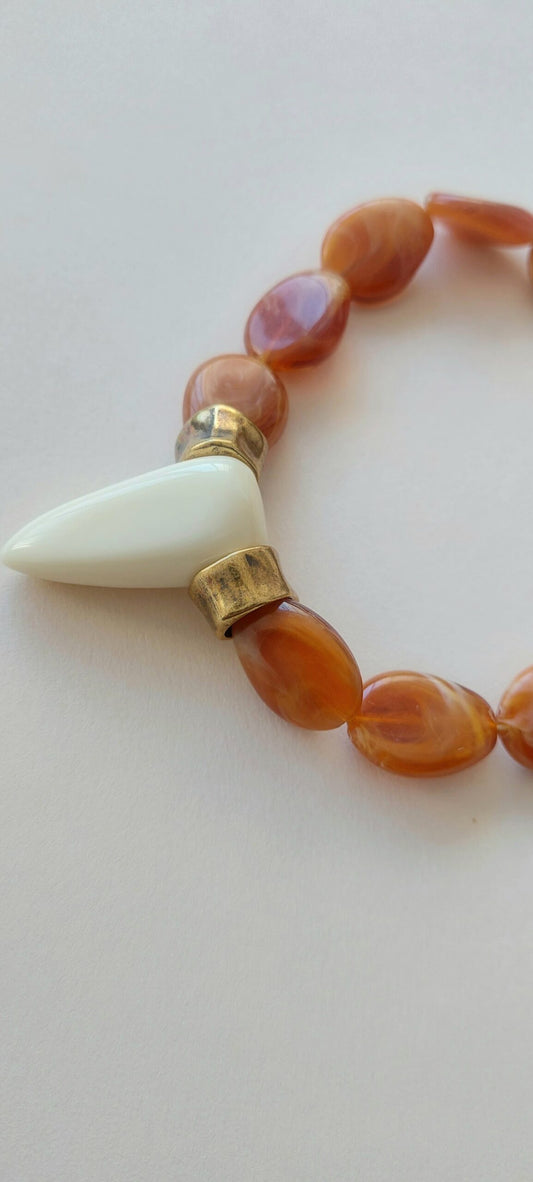 Collar Choker Dawa caramel