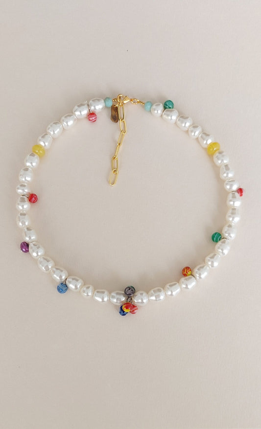 Collar Choker Perla