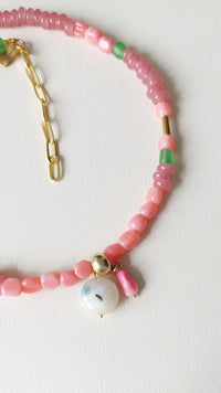 Collar Choker Rose