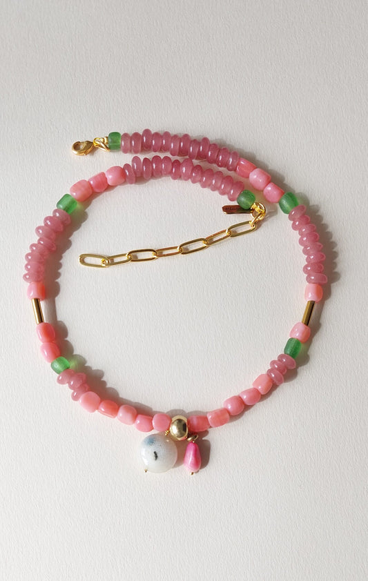 Collar Choker Rose