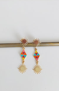 Pendientes Sol