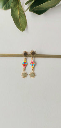 Pendientes Sol