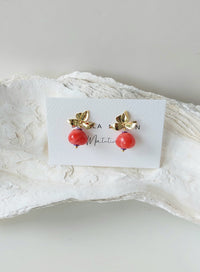 Pendientes Geranio