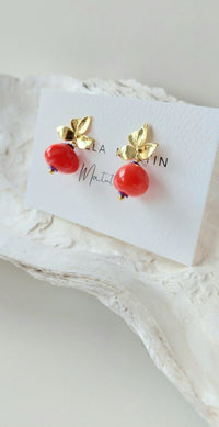 Pendientes Geranio