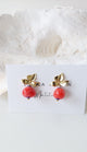 Pendientes Geranio