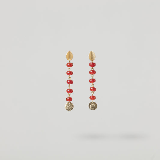 Pendiente Verme Caramelo